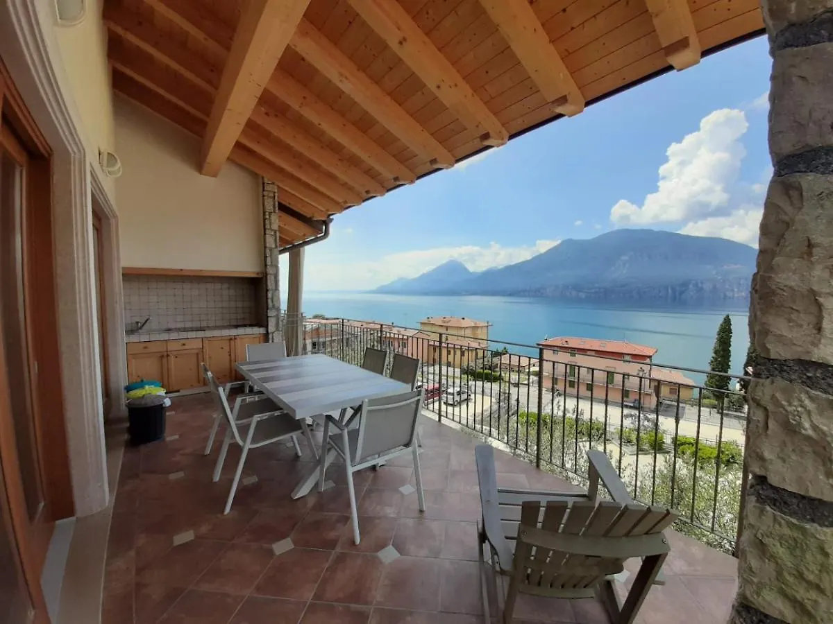 Bmp Apartment Deluxe 1 Jacuzzi Riscaldata Privata Vista Lago Di Garda Brenzone sul Garda Itália